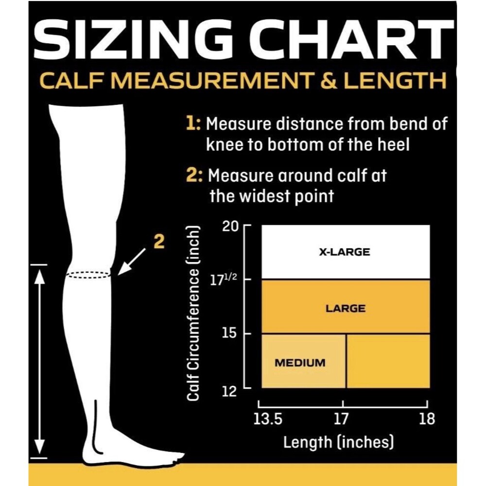 3M Futuro Anti-Embolism Knee Length Stockings XL White Moderate 18mmHg 71059EN - Picture 5 of 9